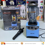 Super Crest Blender 5500w Stainless Steel Blades and Unbreakable Jug Model: SCT-8007