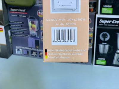 Original Germany Kolax Induction Electric Cooker Power Consumption  120w-2100w