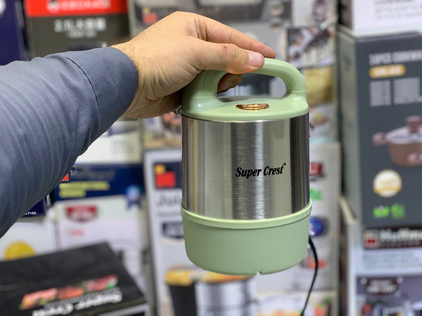 Super Crest 2 in 1 Meat Grinder/ Chopper and Stand Mixer 2500w Model: SCT 2038