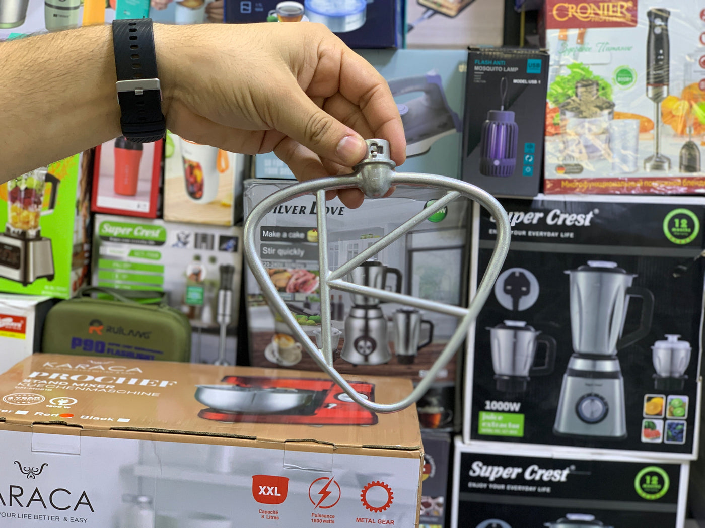 Karaca Prochef Stand Mixer 8L 1600w Metal Gear