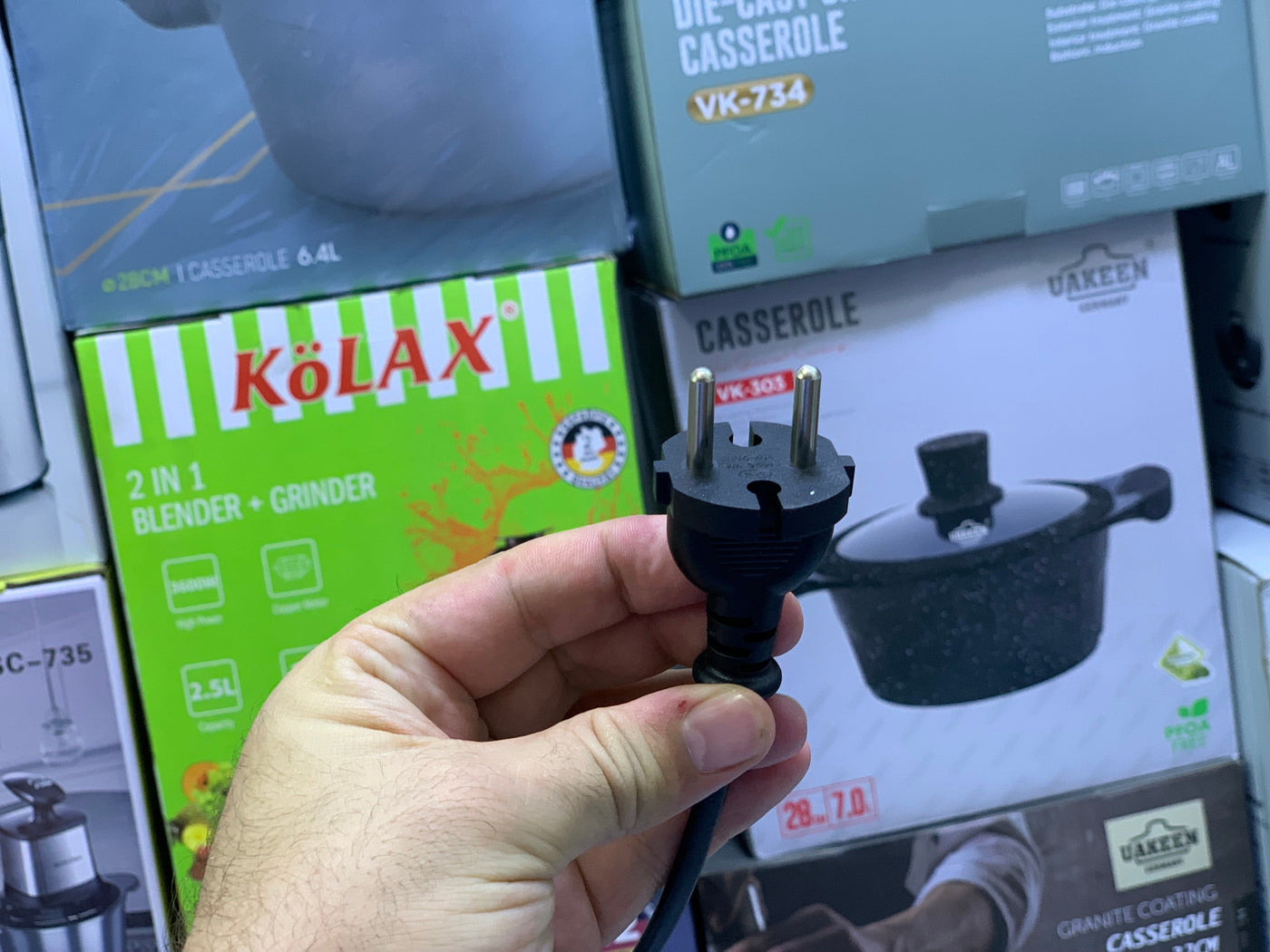 KOLAX’s LED Stand Mixer| 2000W| 7.8L bowl capacity