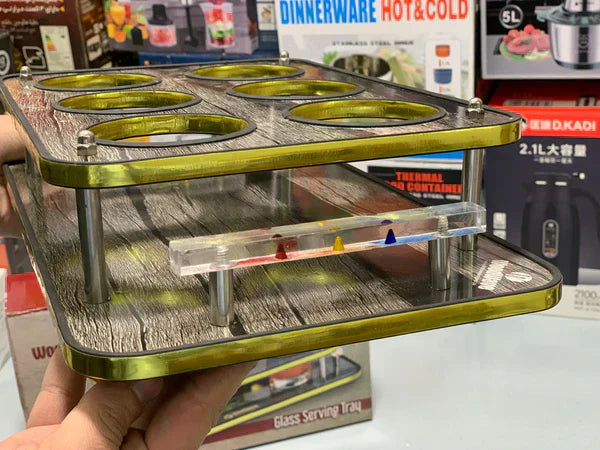 Kitchen Glasses Serving Trays
