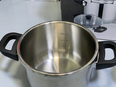 Unique Germany Designed 3 in 1 Pressure Cooker Stainless Steel 4L and 6L