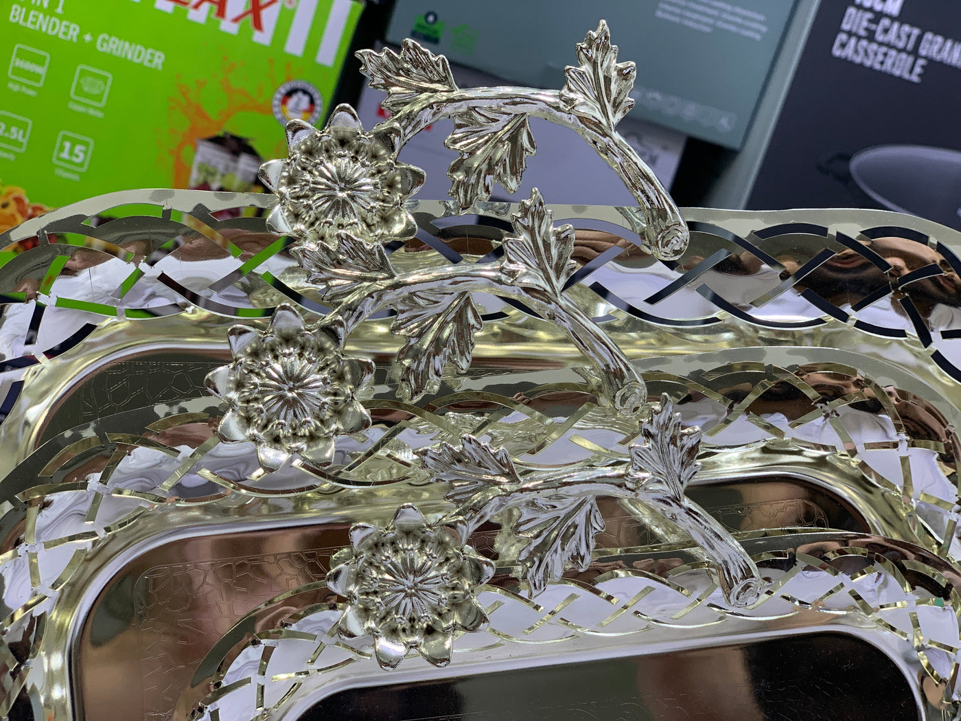 Stainless steel Tray set Model H-1 Silver