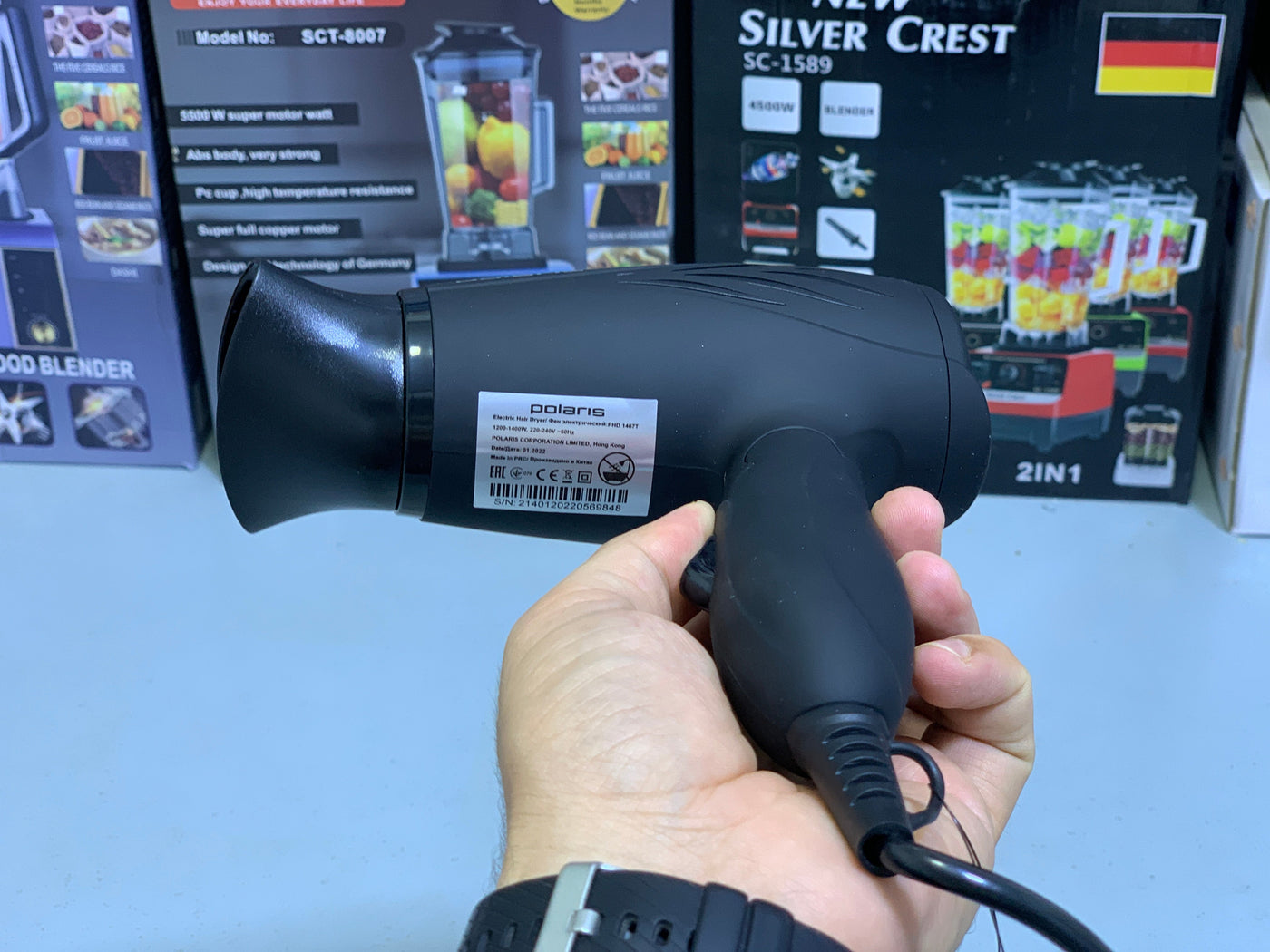 Polaris Hair Dryer 2 Modes 1400w