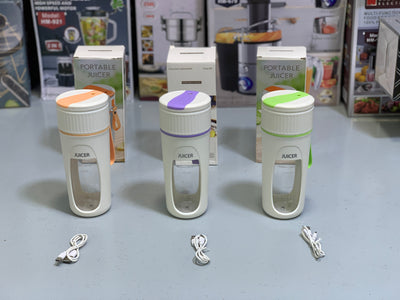 Powerful Mini Portable Juicer with 8 Stainless steel Blades For smoothie shakes