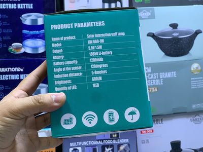 Solar induction wall lamp HW 669-1w | Solar light