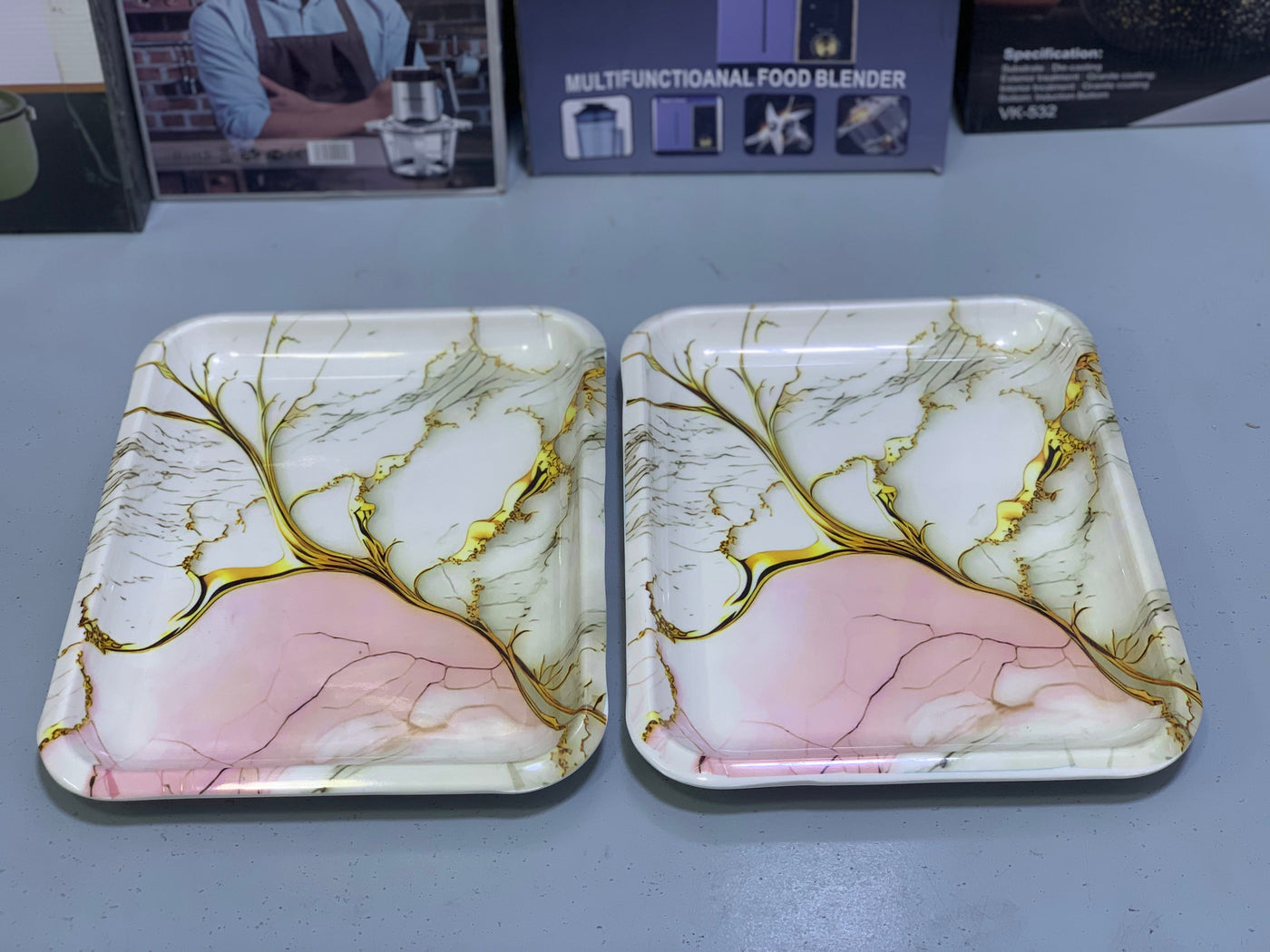 6 Person Melamine Dinner Set