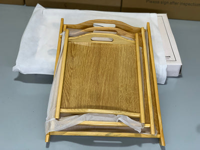 Wooden Serving Trays 3 Pieces