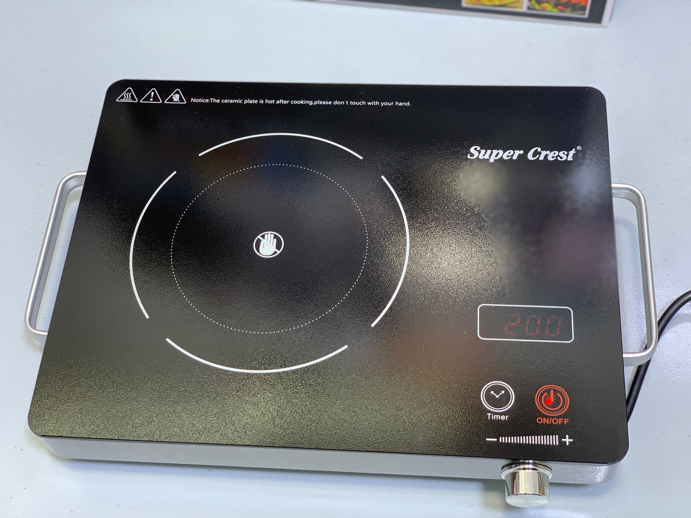 Super Crest Electric Stove 3500w Designed by Germany 🇩🇪 with 1 year Circuit Warranty