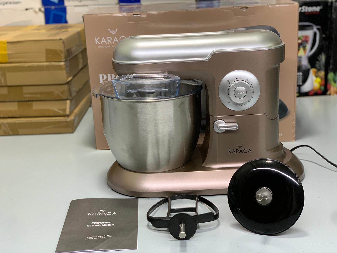 Karaca Stand Mixer Turkish Brand 6.5 Litters Capacity 1600w