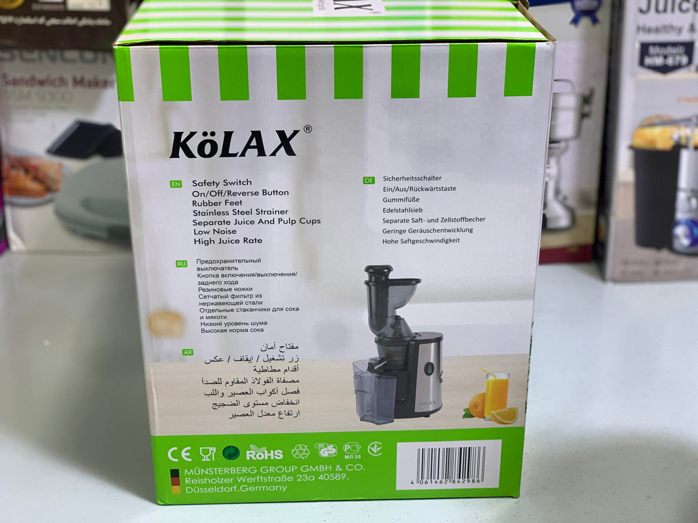 Kolax’s Juice Extractor| Slow Juicer-150W