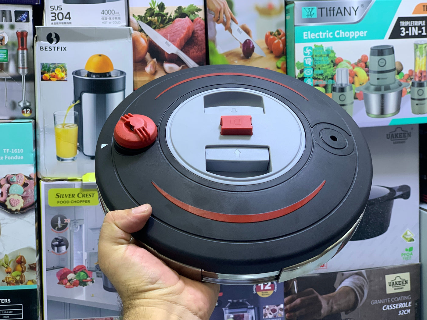 Vilez’s 3 in 1 Pressure cooker| 6L and 4L