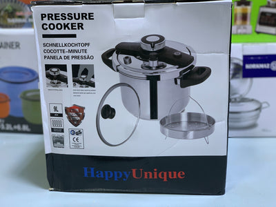 9L 2 in 1 Pressure Cooker Stainless Steel