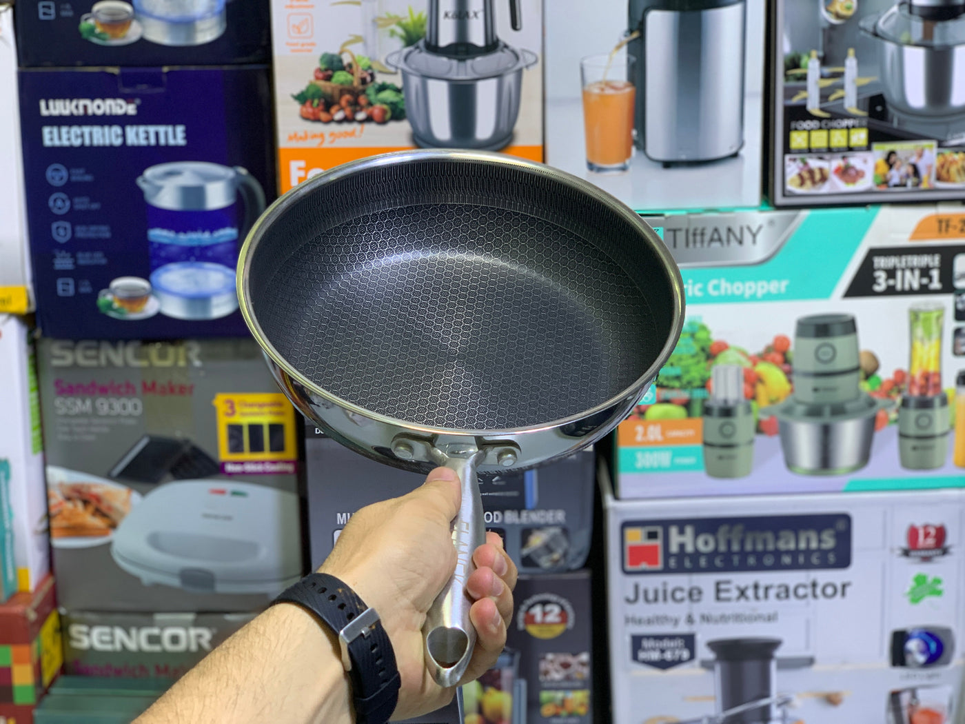 Laser Coating Shallow Frying Pan 28cm and 30cm