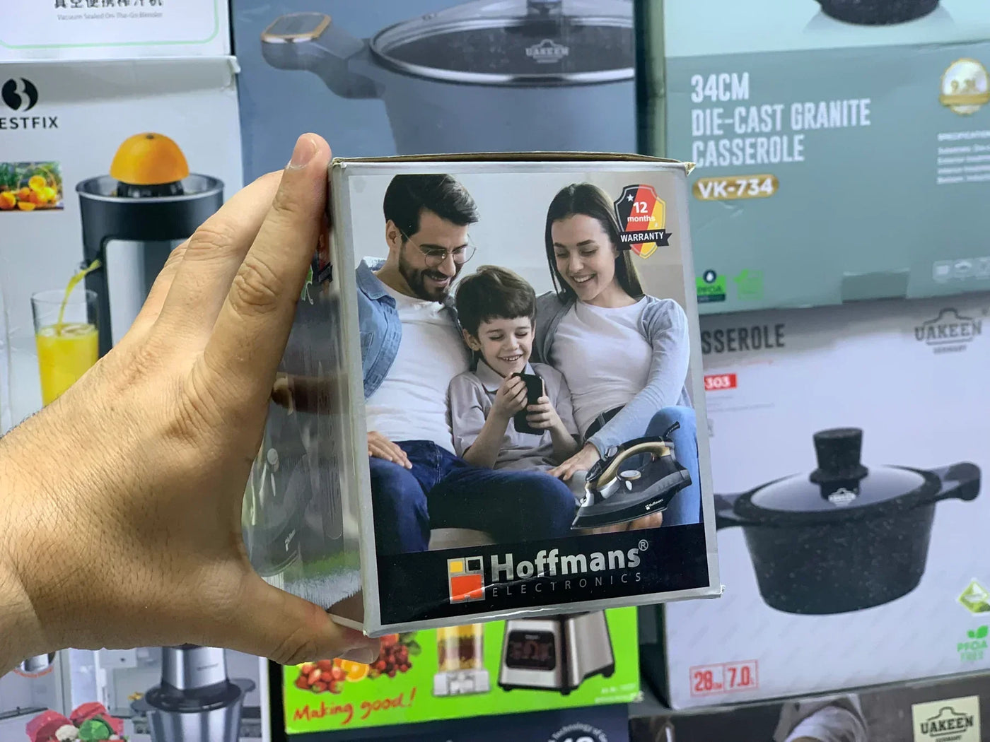 Hoffmans Steam Iron| HM-9033| 2800W