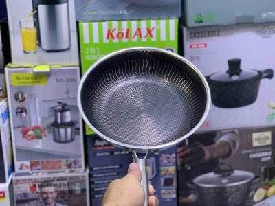 Laser Coating shallow frying pan
