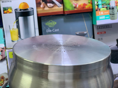 MGFR’s 6 Pieces Cookware Set , Swiss Quality Control, Stainless Steel