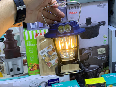 Hurry Bolt Solar Multifunctional Lamp HB-9588