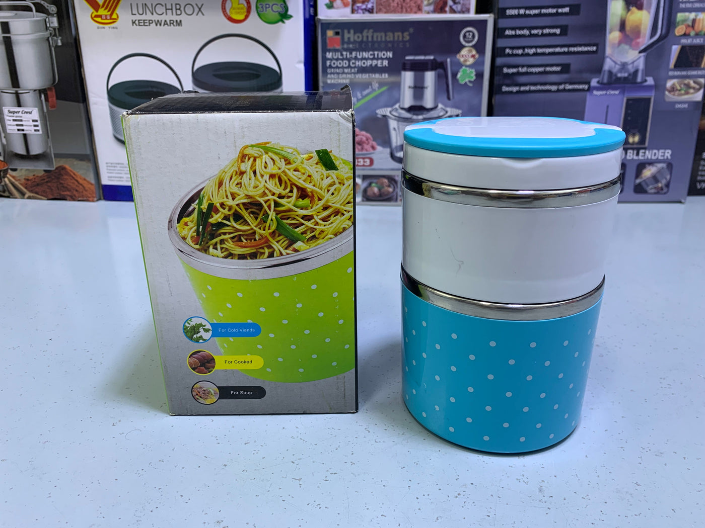 Two Layers Lunch Box Multilayer Insulation