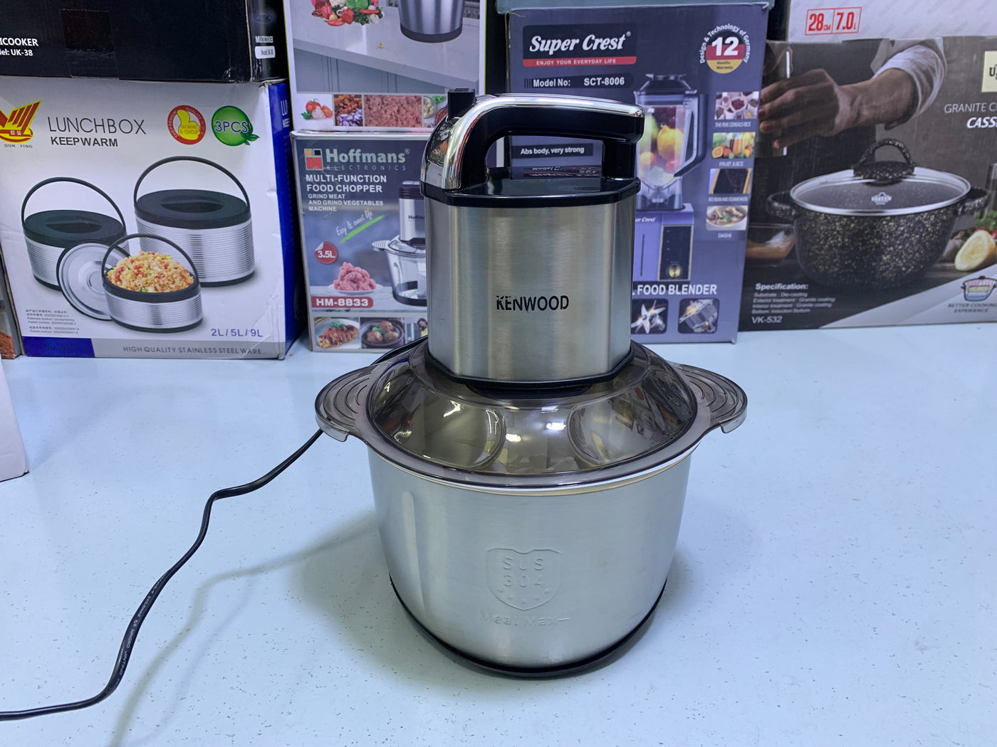 Kenwood Multifunctional Food Chopper 5L and 900w Stainless Steel double blades