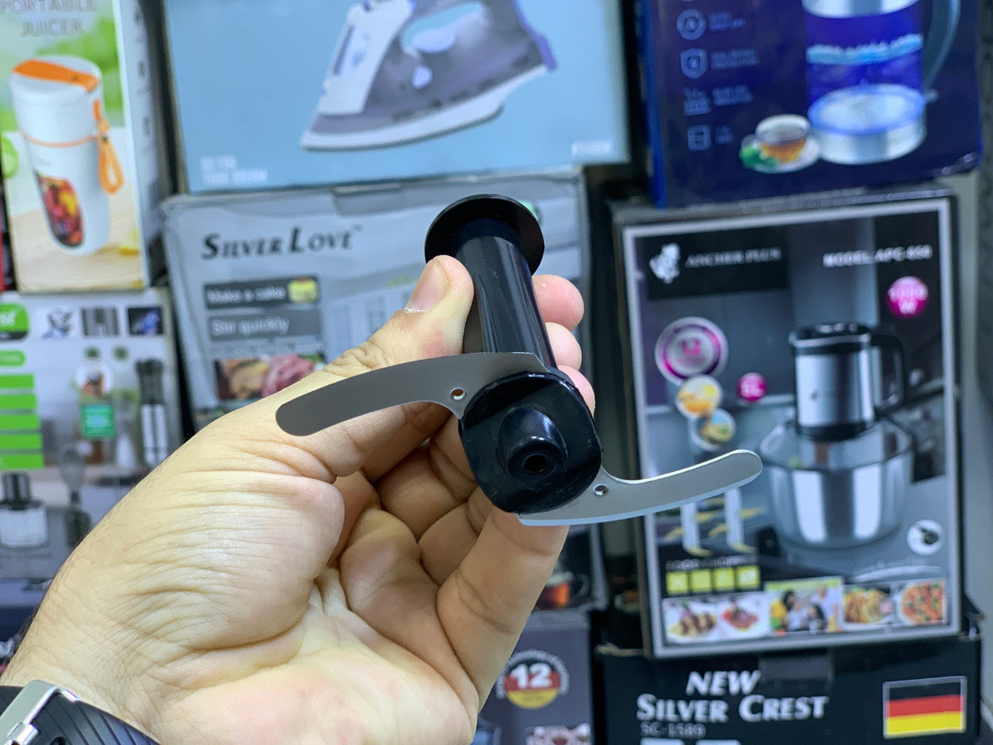 VITEK Blender Set VT-3411 ST Stainless Steel Blades 800w