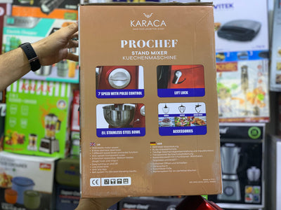Karaca Prochef Stand Mixer 8L 1600w Metal Gear