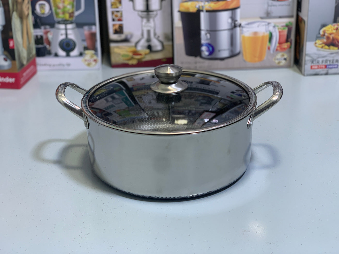 Laser Coated deep casseroles Set