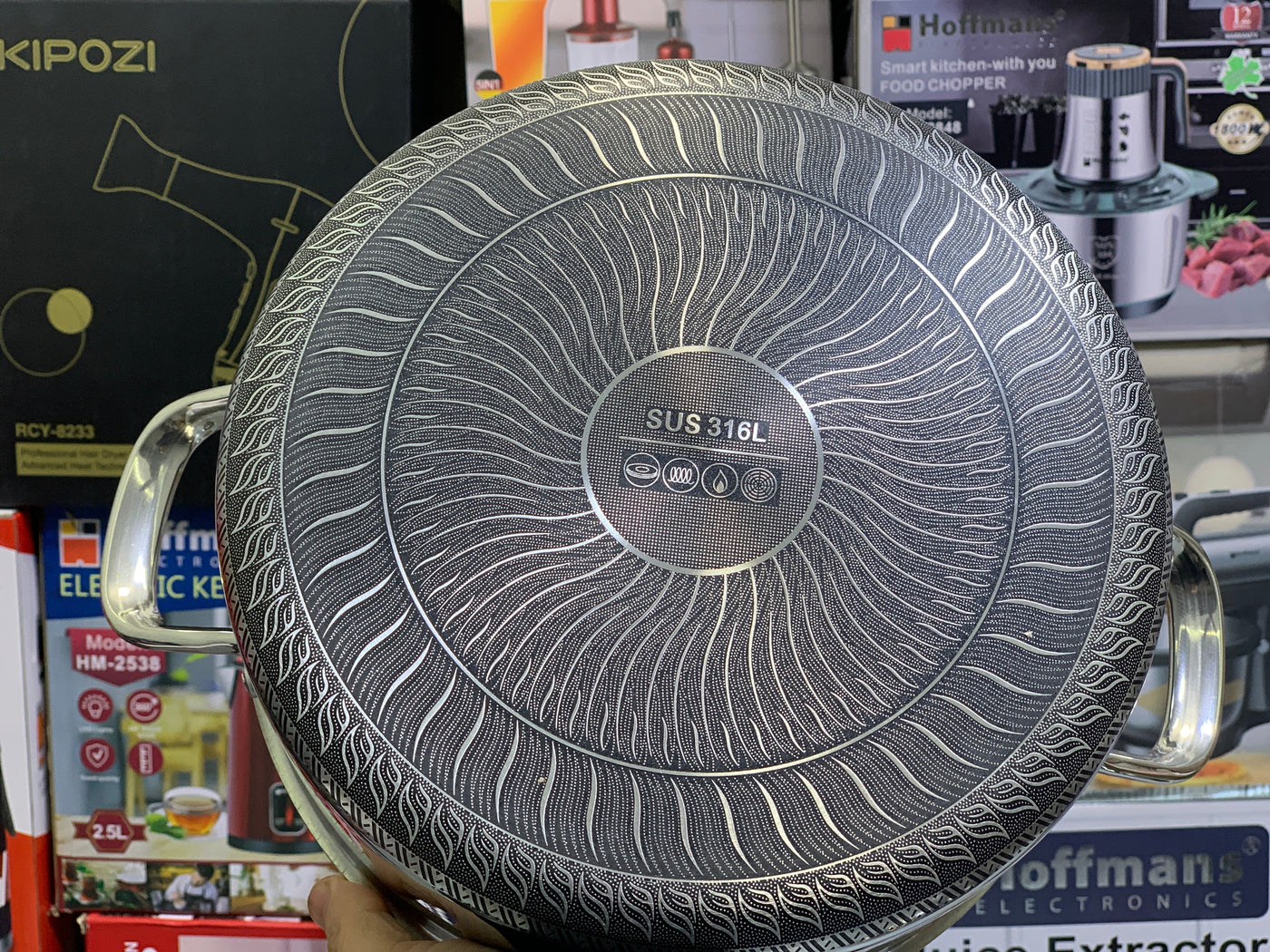 Laser Coated deep casseroles Set