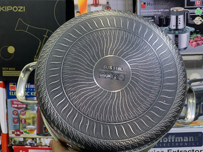 Laser Coated deep casseroles Set