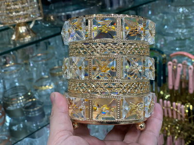 Crystal Makeup Brushes Holder | Office Desk Organizer