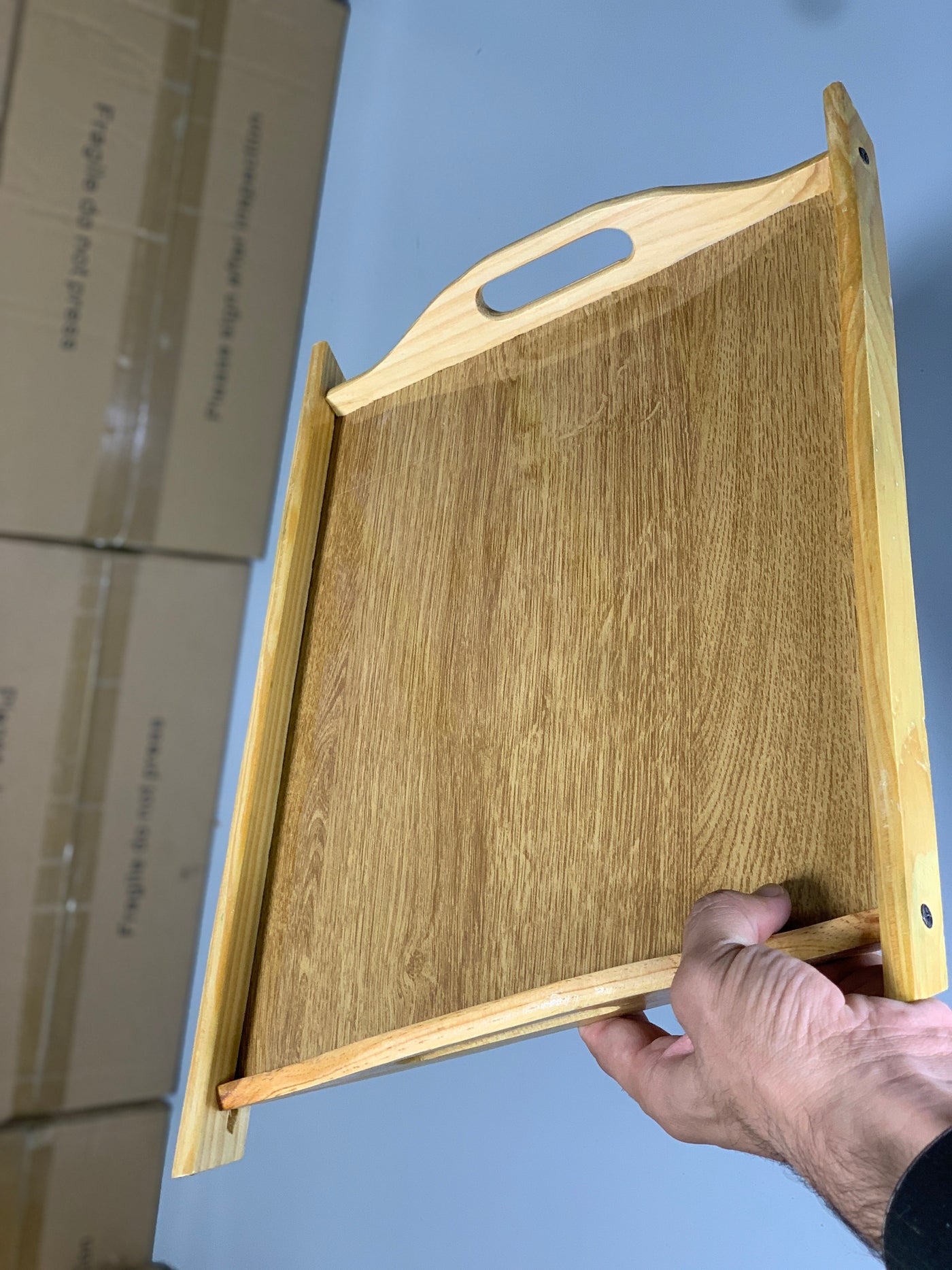 Wooden Serving Trays 3 Pieces