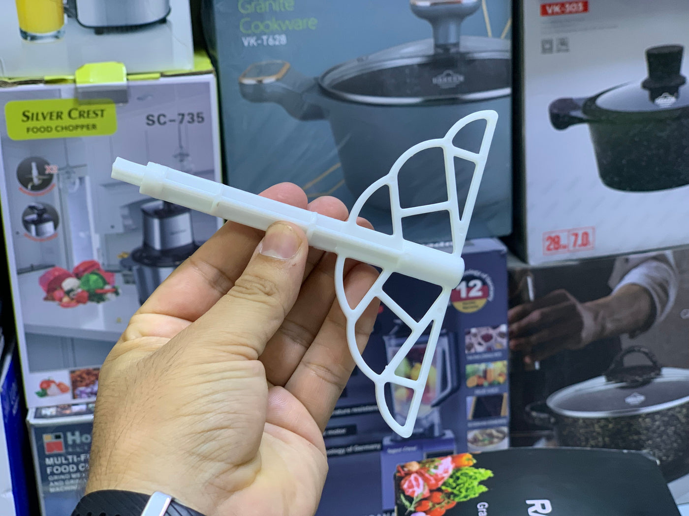 RAF Food Chopper 3L and 1200w Stainless Steel