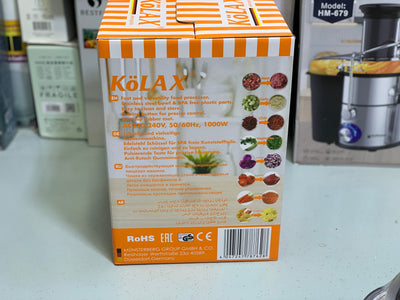 Kolax Meat Chopper with Double Stainless Steel Blades