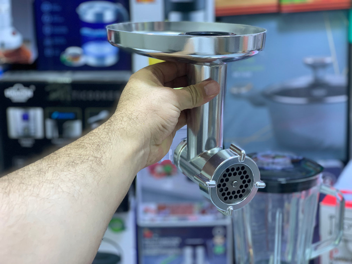 Royalty Line Power Kitchen Machine 3 in 1 6.5 and 1900 watt| Standmixer , Meat chopper and Blender