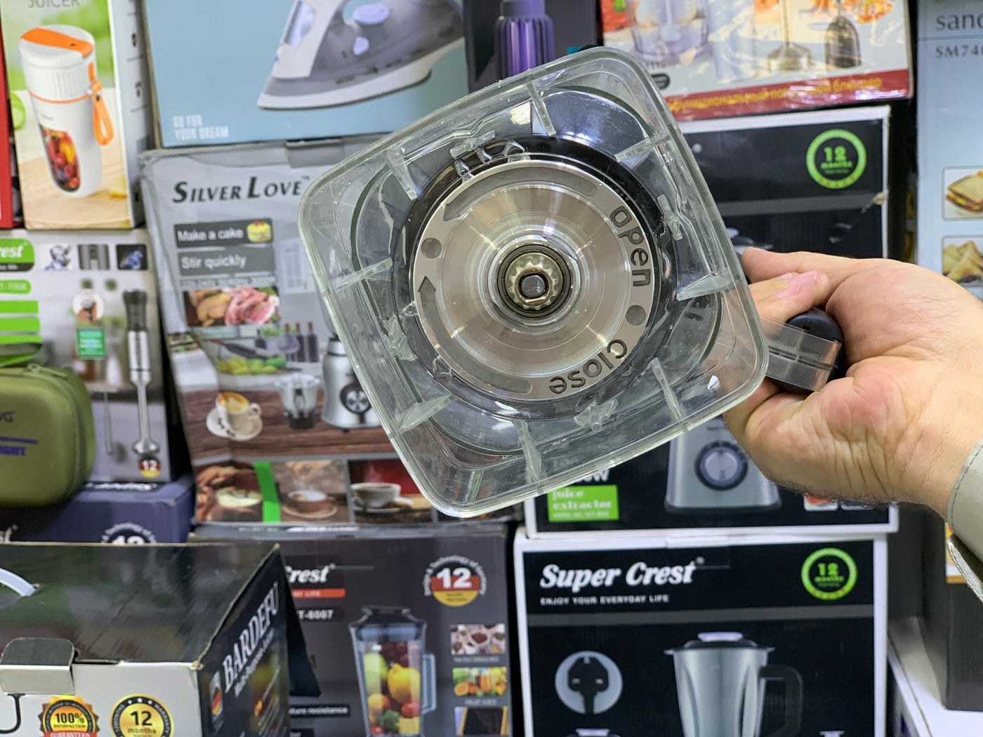 Bardefu 3 in 1 Blender , Chopper and Grinder Model: BF-5040 Copper Motor 9500w and 2.5L