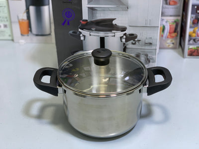 Unique Germany Designed 3 in 1 Pressure Cooker Stainless Steel 4L and 6L