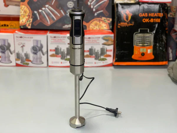 Super crest hand blender stainless steel blade 2500w Model: SCT-7010