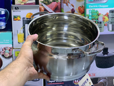 MGFR’s 6 Pieces Cookware Set , Swiss Quality Control, Stainless Steel