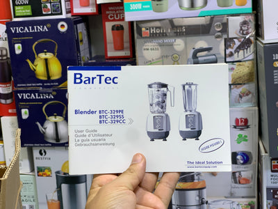 BarTek Commercial  Blender The Ideal Solution USA 🇺🇸 Stainless Steel 750w 20000 to 25000 RPM Speed