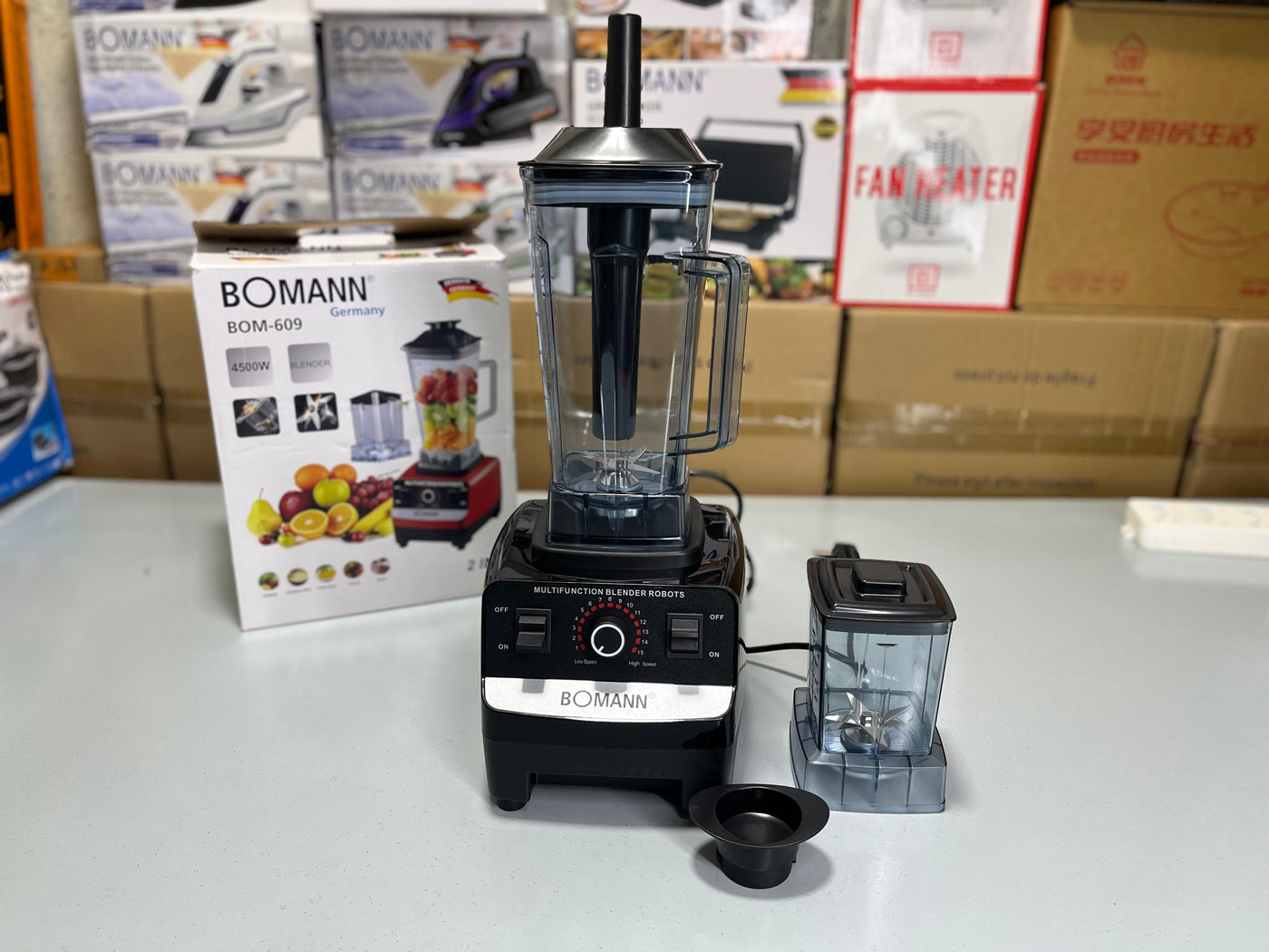 Bomann Germany 🇩🇪 2 in 1 Blender and Grinder Bomann-609 with 1 Year warranty