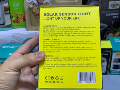 Coba Solar sensor Light | Solar lamp CB-808