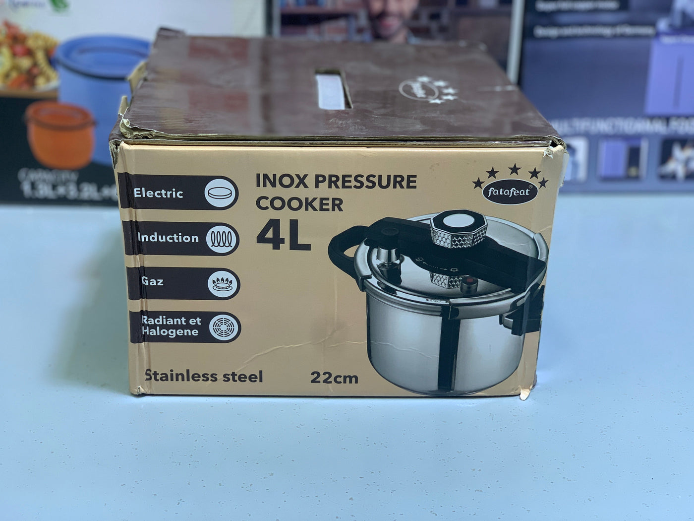 Inox Pressure Cooker With Advance Safety