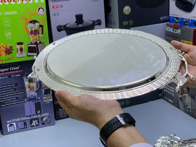 Stainless steel Tray set Model H-2 Silver