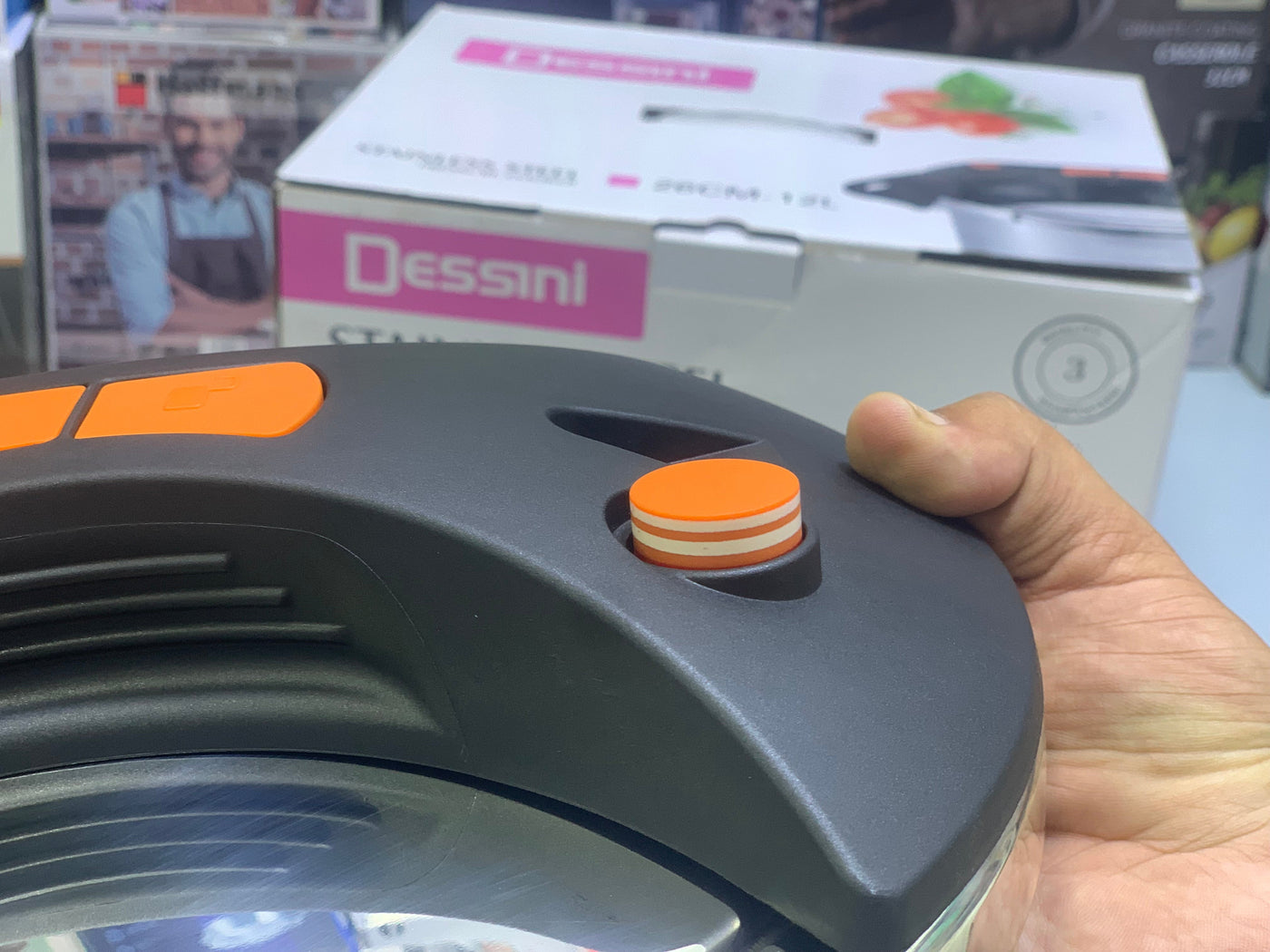 Dessini 12L Pressure Cooker Stainless Steel