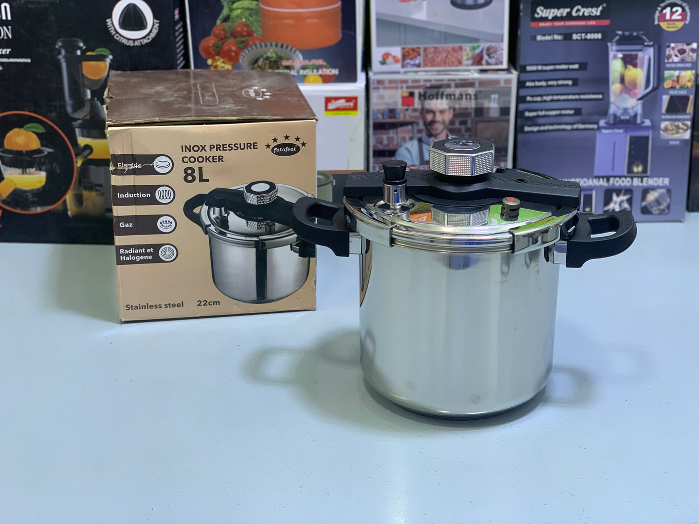 Inox Pressure Cooker With Advance Safety