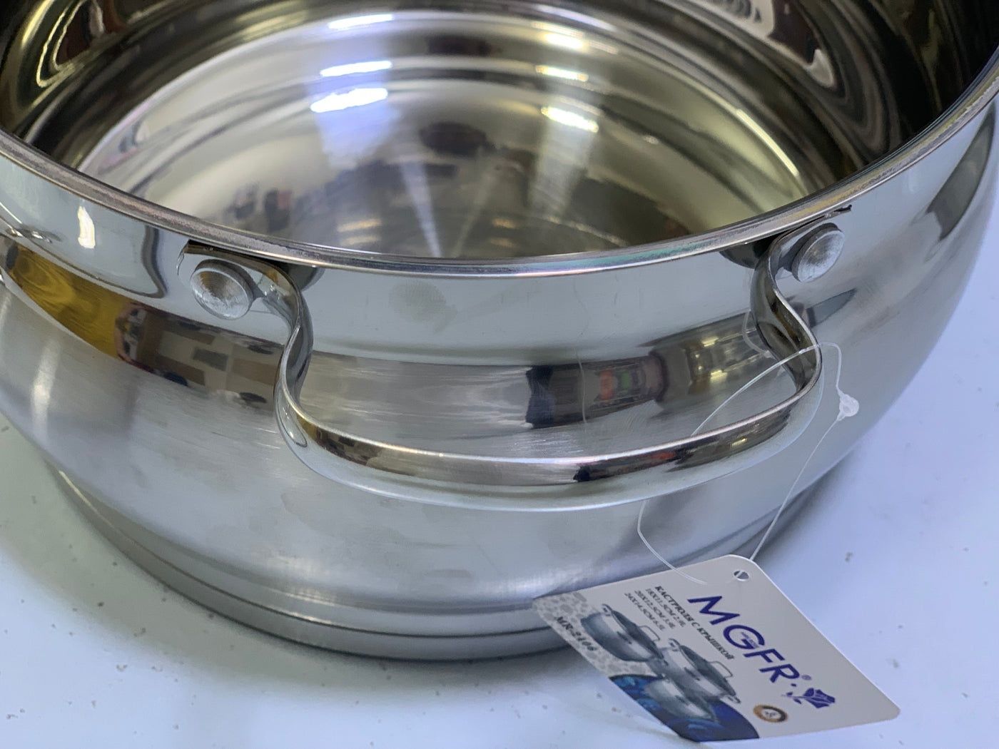 MGFR’s 6 Pieces Cookware Set , Swiss Quality Control, Stainless Steel