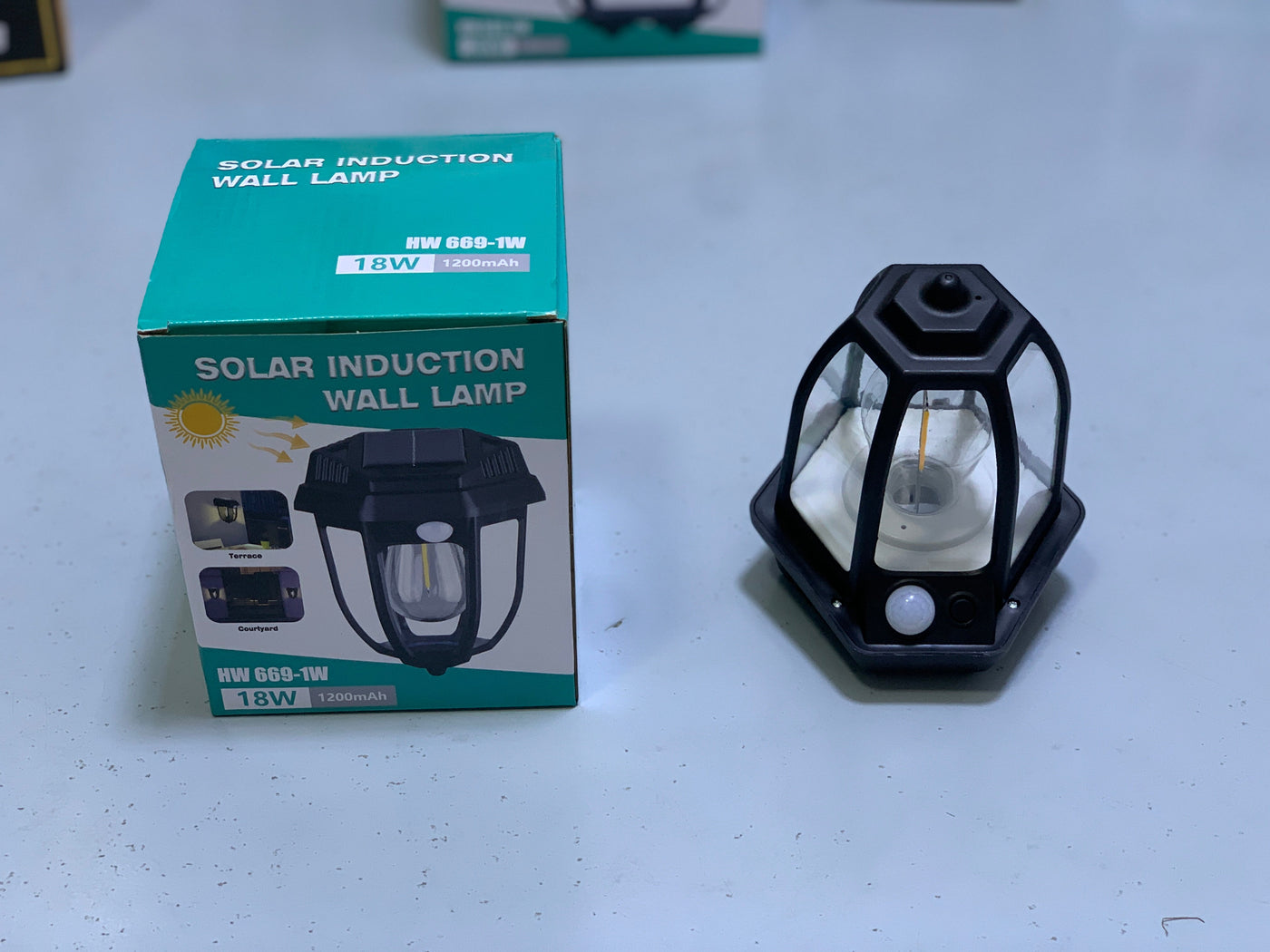 Solar induction wall lamp HW 669-1w | Solar light