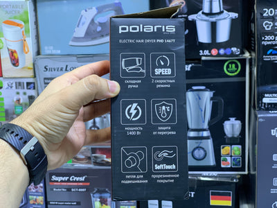 Polaris Hair Dryer 2 Modes 1400w