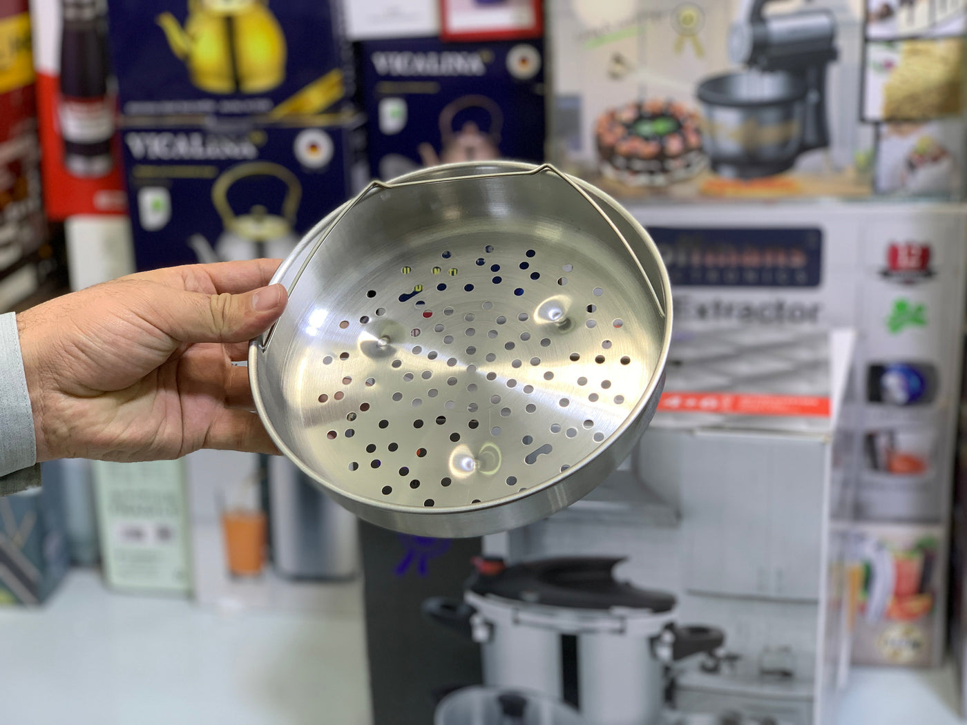 Unique Germany Designed 3 in 1 Pressure Cooker Stainless Steel 4L and 6L